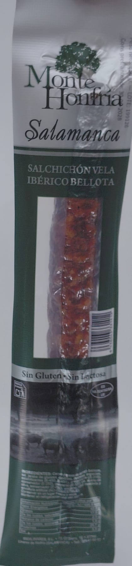 Salchichón Ibérico de Bellota 250 g aprox. MONTEHONFRÍA (Salamanca)