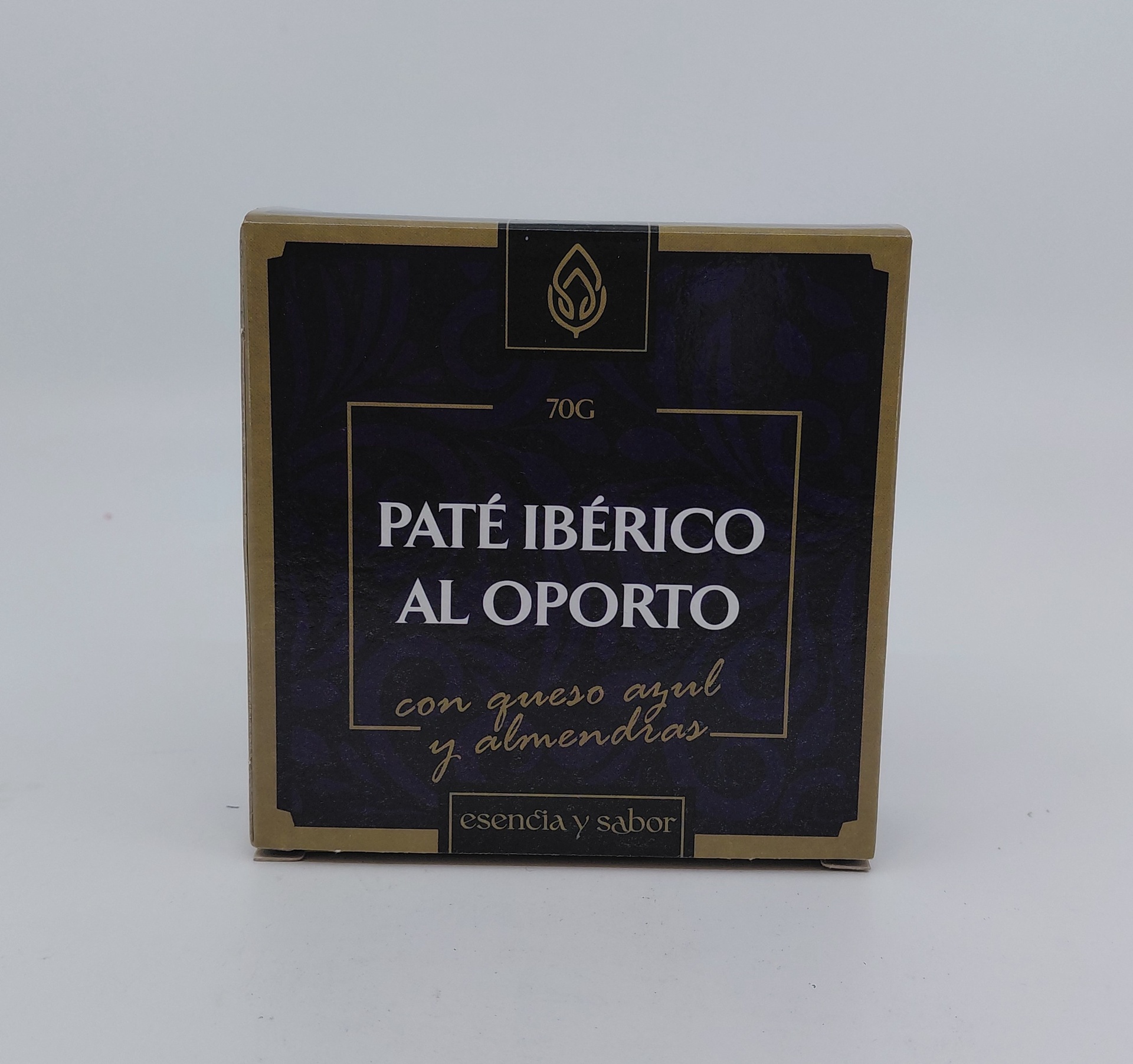 Estuche Paté Ibérico al Oporto con Queso Azul y Almendras 70 g ESENCIA