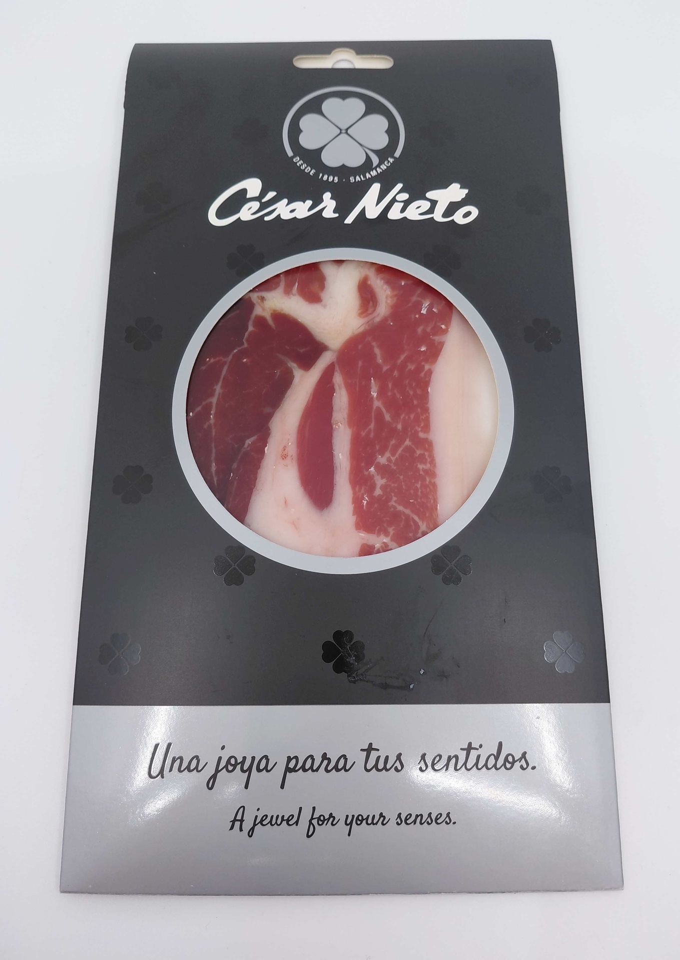 Jamón Loncheado 100% Ibérico de Bellota 100 g CÉSAR NIETO Estuchado (Guijuelo)