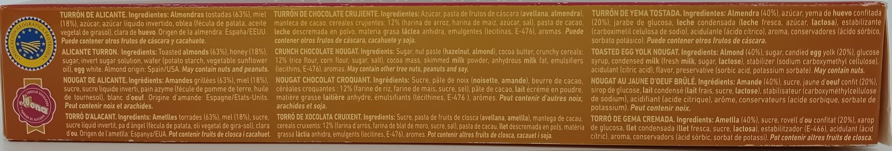 Surtido Mini Turrones Calidad Suprema 150 g ANTIU XIXONA