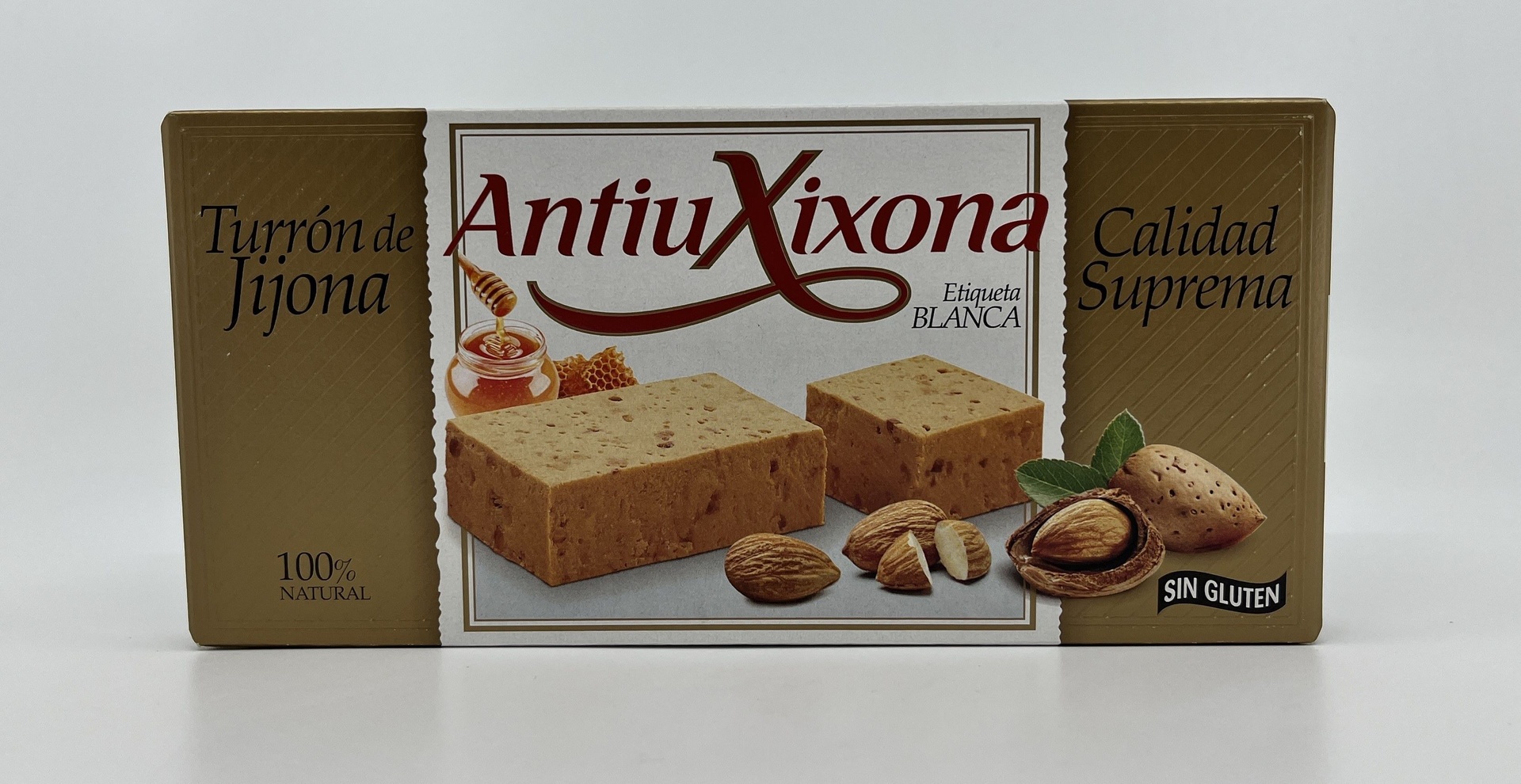 Turrón Jijona Etiqueta Blanca Calidad Suprema 150 g ANTIU XIXONA
