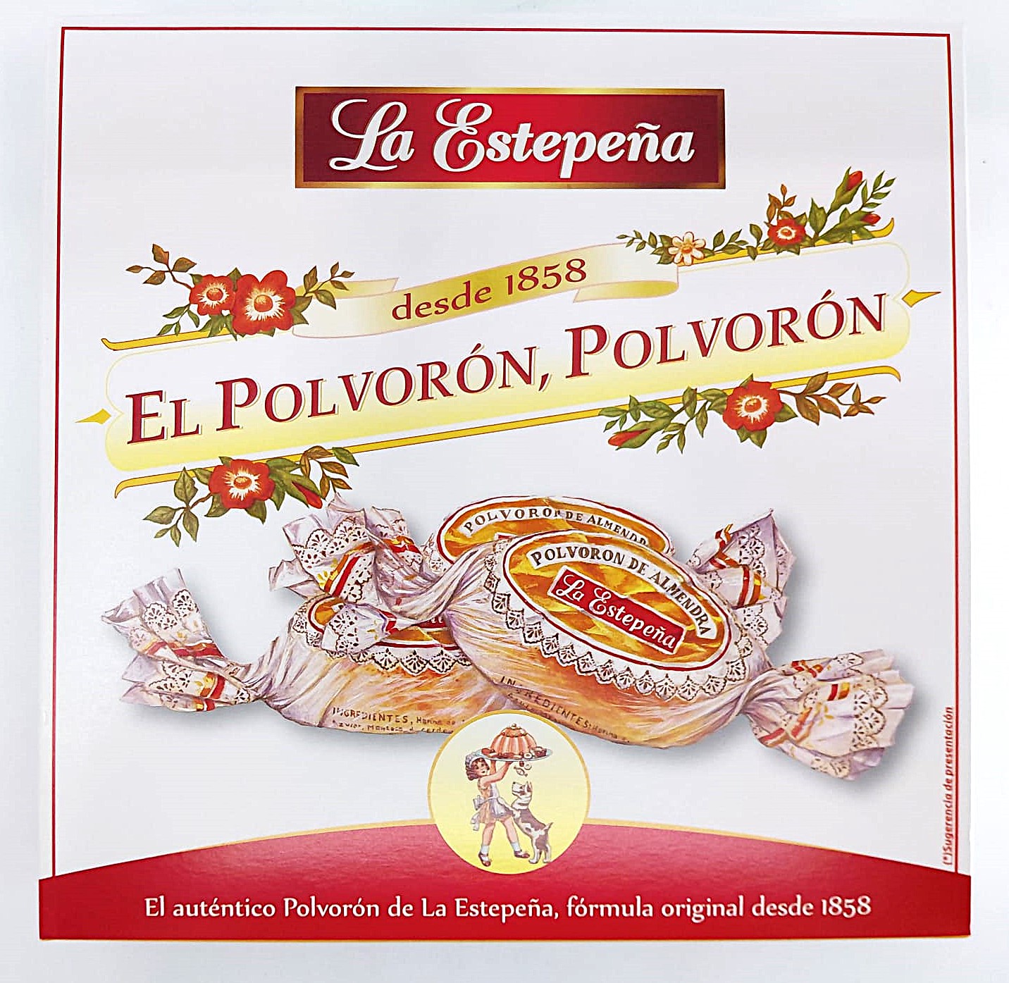 Estuche Polvorón Tradicional 150 g LA ESTEPEÑA