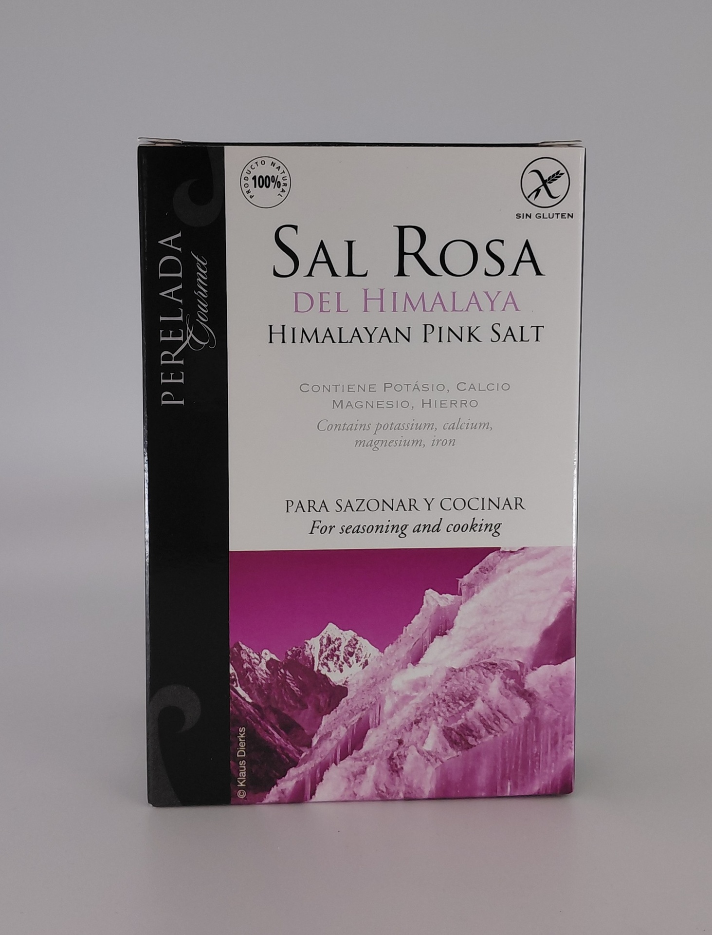 Estuche Sal Rosa Himalaya 250 g PERELADA GOURMET