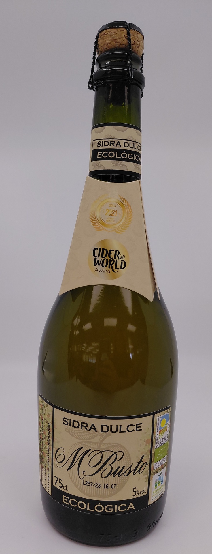 Sidra Asturiana Ecológica M. BUSTO