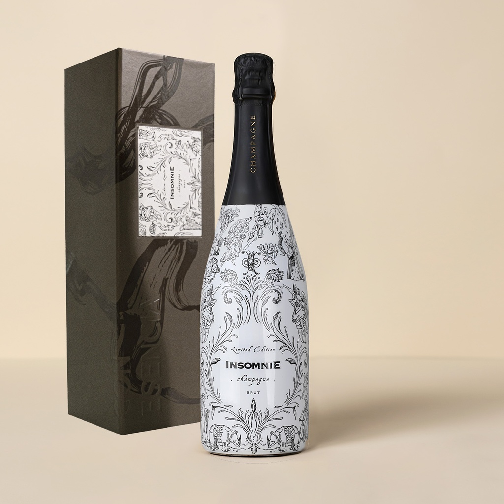 Champagne Francés INSOMNIE Brut Limited Edition Estuchado