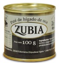 Lata Paté de Hígado de Oca 100 g ZUBIA