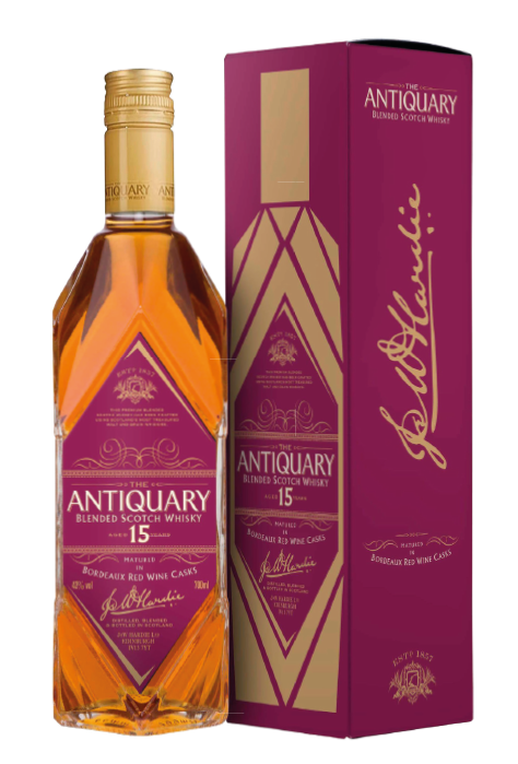 Whisky THE ANTIQUARY 15 Años 70 cl Estuchado