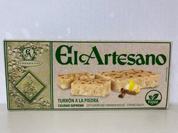 [6PVA2] Turrón Vegano a la Piedra Calidad Suprema 200 g EL ARTESANO