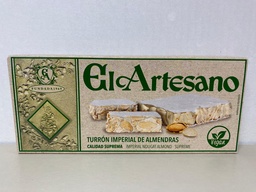 [6IVA2] Turrón Vegano Imperial de Almendras Calidad Suprema 150 g EL ARTESANO