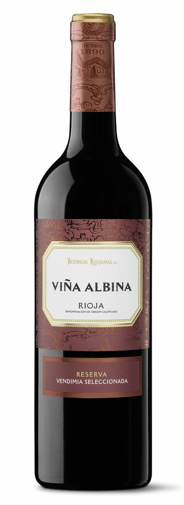 Vino Tinto D.O. Rioja VIÑA ALBINA Reserva Vendimia Seleccionada