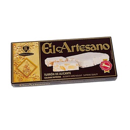 [6AA2] Turrón Alicante Calidad Suprema 200 g EL ARTESANO D.O. Jijona