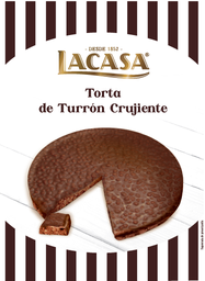 [6TCL1] Torta de Turrón Crujiente 125 g LACASA