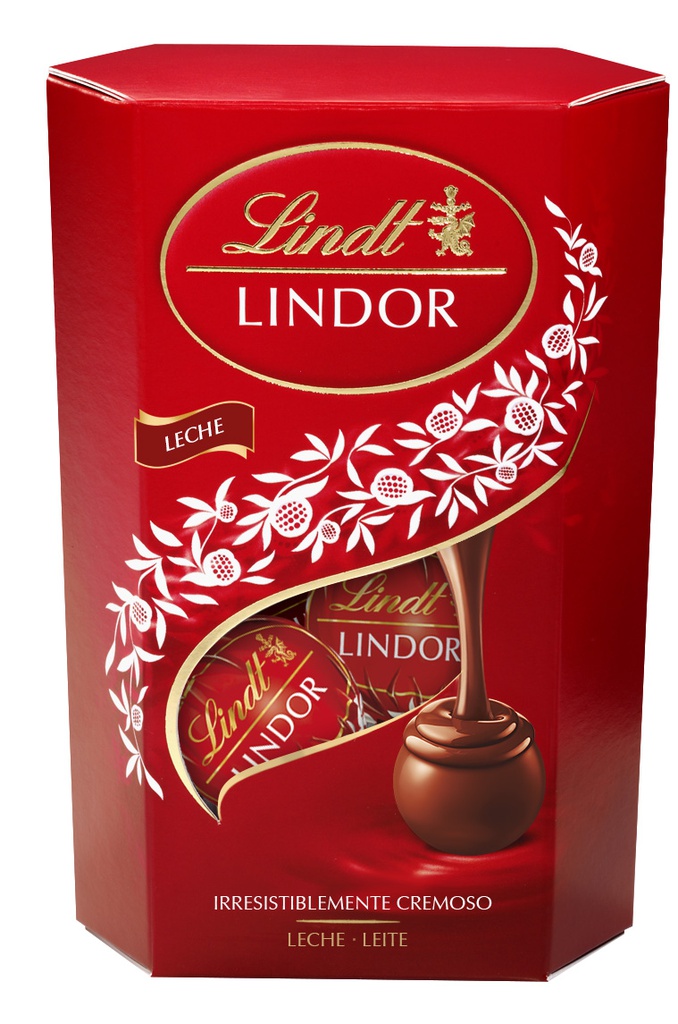 Bombones Chocolate con Leche 75 g LINDOR de Lindt