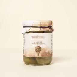 [8CAHT] Frasco Corazones de Alcachofa en Aceite de Oliva 390 g Neto HERENCIA DE LA TIERRA Gourmet