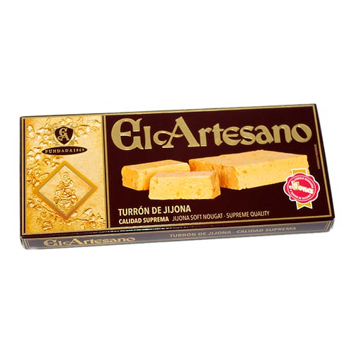 Turrón Jijona Calidad Suprema 150 g EL ARTESANO