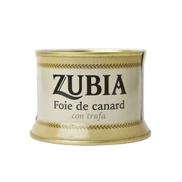 [8FCTZ13] Lata Campana Foie de Canard con Trufa 130 g ZUBIA